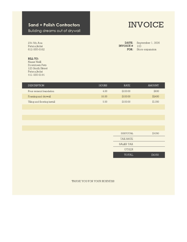 Invoice